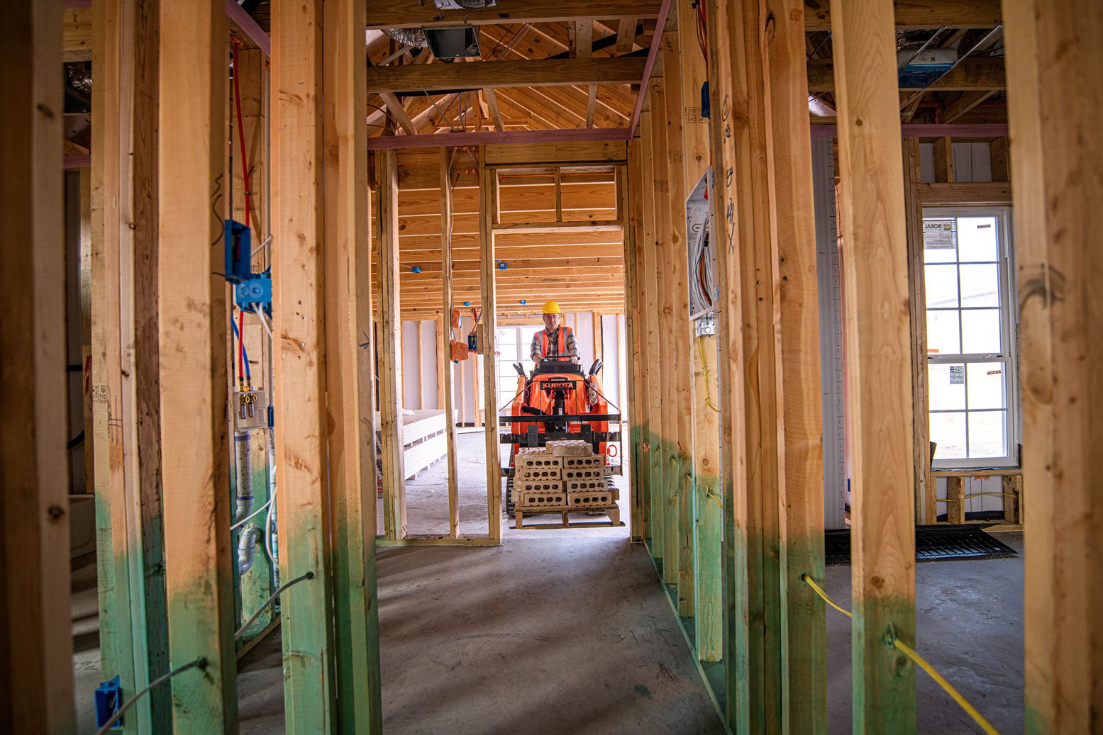 Kubota SCL1000 Mini Skid Steer rear view